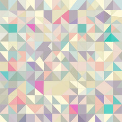seamless abstract geometric and random colors background