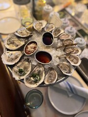 Raw Oyster Dinner Fine Dining