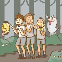 肝試し