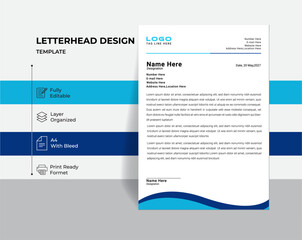 Modern Business Letterhead Design