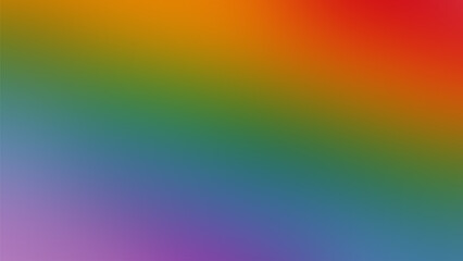 Rainbow Blur Blend Abstract Background