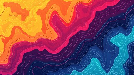 Obraz premium Abstract background with dynamic effect, modern pattern, vibrant design, contemporary art