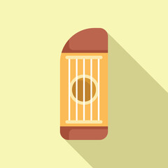 Lute is standing upright, showcasing its elegant design and evoking a sense of musical artistry