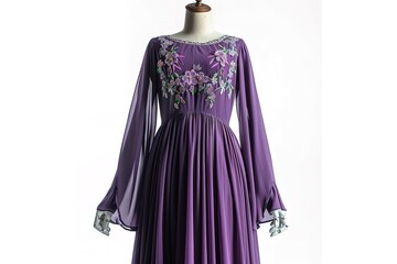 beautiful and elegant evening dress 