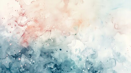 Obraz premium Each brushstroke revealed a new facet of the watercolor's personality, as if it were whispering secrets of the universe with every stroke of the brush.
