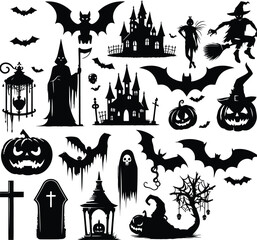 Halloween Vector Silhouette