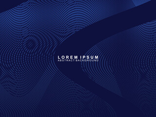 Waving Particle Technology Background Design. Abstract wave moving point flow particles, high tech and big data background design for brochure, flyer, magazine, business card, banner, etc.