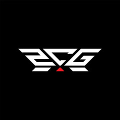 ZCG letter logo vector design, ZCG simple and modern logo. ZCG luxurious alphabet design