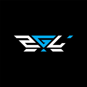 ZGL letter logo vector design, ZGL simple and modern logo. ZGL luxurious alphabet design