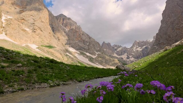 cilo mountains, hakkari, high mountains and clouds, valley of heaven and hell