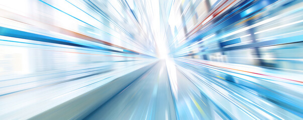A blurry image of a white background with blue lines and red dots. The image has a sense of motion and energy, as if it is moving or vibrating. The blue and red colors create a dynamic