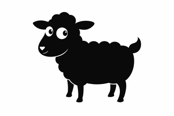 illustration of sheep, sheep vector illustration, sheep silhouette, animal silhouette isolated vector Illustration, png, Funny cute otter, Jumping cartoon Pats