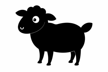 illustration of sheep, sheep vector illustration, sheep silhouette, animal silhouette isolated vector Illustration, png, Funny cute otter, Jumping cartoon Pats