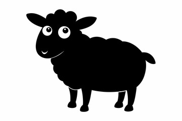 illustration of sheep, sheep vector illustration, sheep silhouette, animal silhouette isolated vector Illustration, png, Funny cute otter, Jumping cartoon Pats