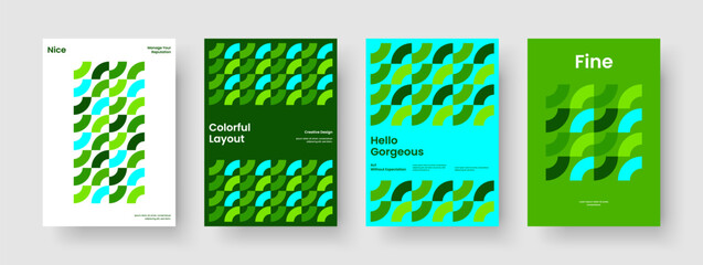 Obraz premium Creative Report Template. Abstract Background Layout. Isolated Flyer Design. Business Presentation. Banner. Poster. Book Cover. Brochure. Brand Identity. Pamphlet. Catalog. Leaflet. Journal