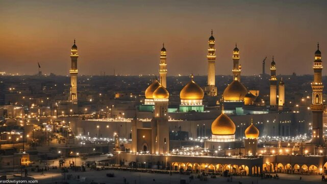 top view of Karbala 