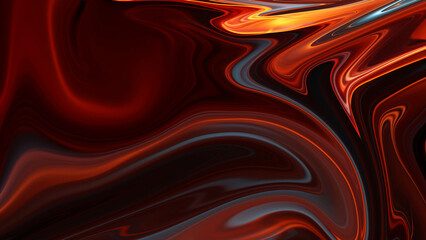 4K Texture of abstract fluid art. background made of abstract paint mixed with effects. artwork in liquid acrylic using haphazardly blended pigments. Suitable for backgrounds and posters. Abundant hue