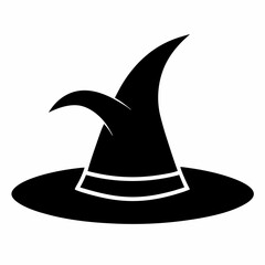halloween hat vector silhouette