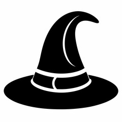 halloween hat vector silhouette