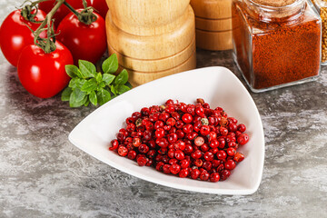 Red pepper corn aroma seeds