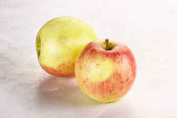Sweet juicy ripe organic apples