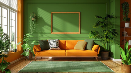 Luxurious living room with elegant decor, plush furniture, and sophisticated ambiance.