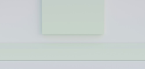 product display stand Simplicity Light color minimalist style, stage background, advertising, 3D illustration