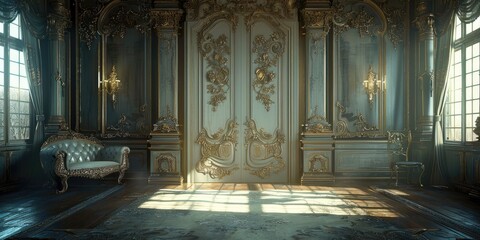 Background Dark And Ornate Closed