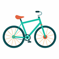 Fototapeta premium bicycle clipart cartoon Illustration drawing