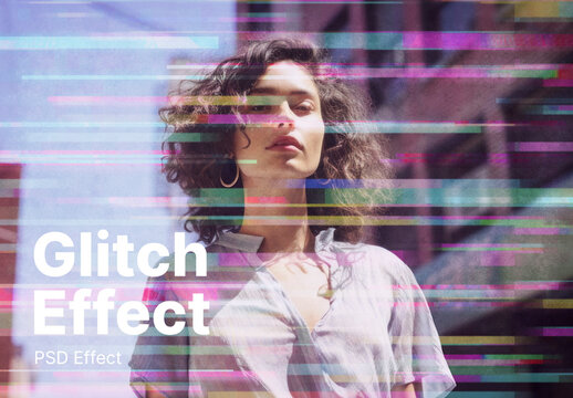 Glitch PSD Effect
