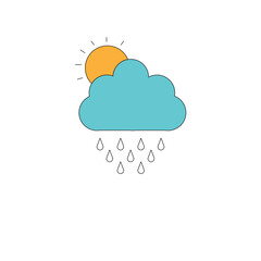 Bright Clouds Illustration