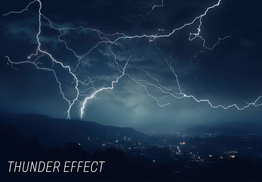 Thunder PSD Effect