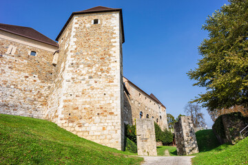 Ljubljana Castle and fortification, Ljubljana, Slovenia, Central Europe,