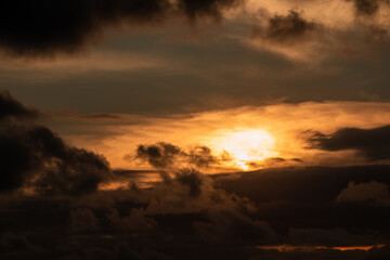 sunset in Bali