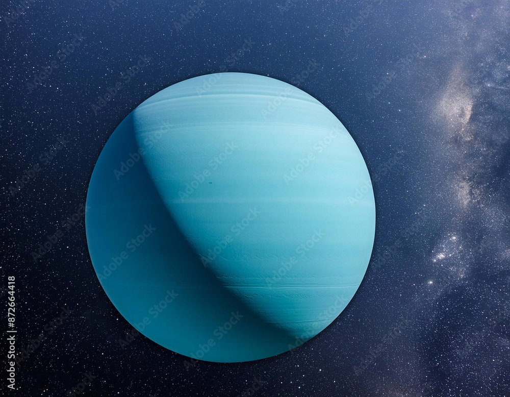 Wall mural planet in outer space