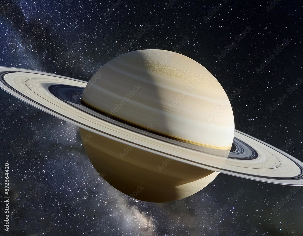 Poster planet in outer space