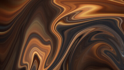 4K Abstract Luxury Background with Liquid Gold Texture