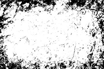 Obraz premium Grunge texture .Black and white background.Vintage old wall effect.