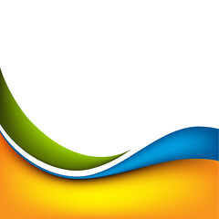 abstract background with wave