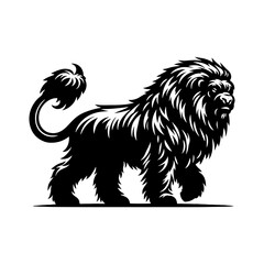 Bactrian Vector Silhouette - Bactrian Illustration - Humped Camel Vector.