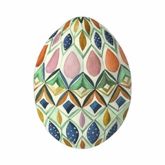 Illustration of colorful Easter egg