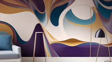 Abstract wallpaper Generate With AI 