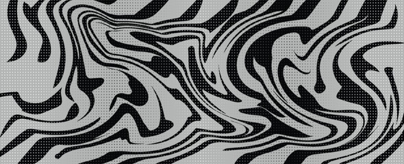 Obraz premium halfton pattern dot background texture overlay grunge distress linear vector. Vector halftone dots. Halftone vector Technology Background