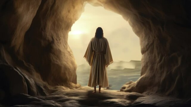 Jesus Christ with his power