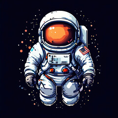 astronaut in space