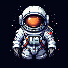 astronaut in space