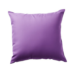 Purple Pillow Isolated on transparent Background