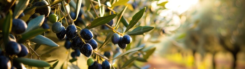 olives on tree