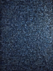 Fototapeta premium dark blue pixel background
