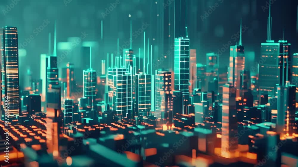 Poster in urban areas a system of 5gconnected sensors collects data on noise pollution allowing city offici